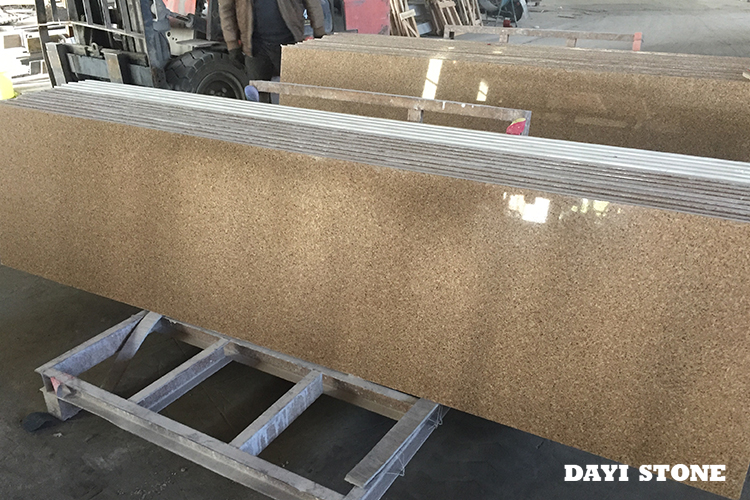 River Yellow Quartz Countertops Xiamen Dayi Stone Co.,Ltd